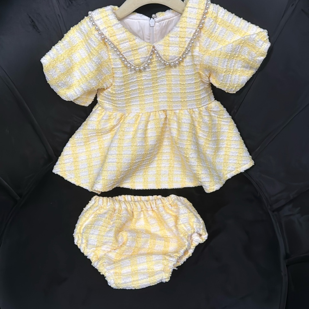 Ivy city co baby dress 3-6 months NEW